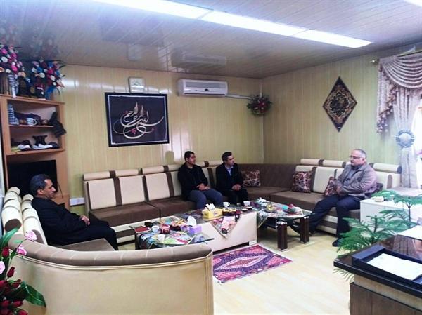 بازرس ستاد مرکزی هماهنگی خدمات سفر با فرماندار مریوان دیدار کرد بازرس ستاد مرکزی هماهنگی خدمات سفر با فرماندار مریوان دیدار کرد
