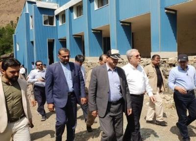 رئیس سازمان میراث فرهنگی از مجمتمع گردشگری لاله در الموت بازدید کرد