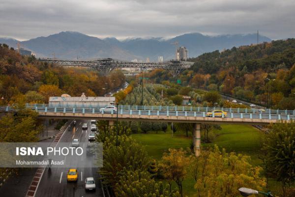 کاهش دمای تهران تا 12 درجه سانتیگراد کاهش دمای تهران تا 12 درجه سانتیگراد