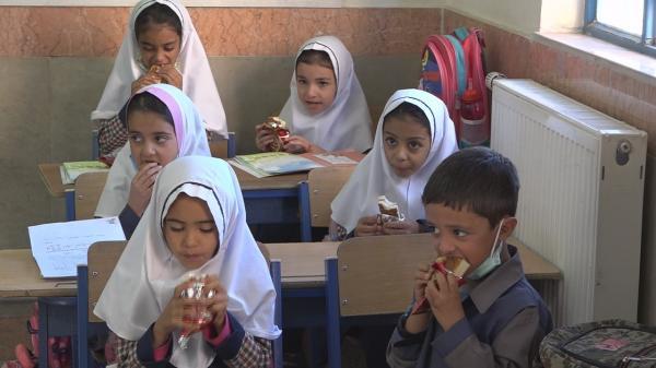 شروع توزیع تغذیه رایگان در مدارس منطقه ها محروم، روستایی و عشایر