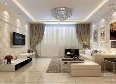 کاغذ دیواری مناسب برای پذیرایی کوچک